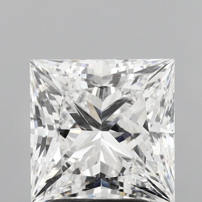 3.02ct Princess F VVS2 Lab Created Diamond