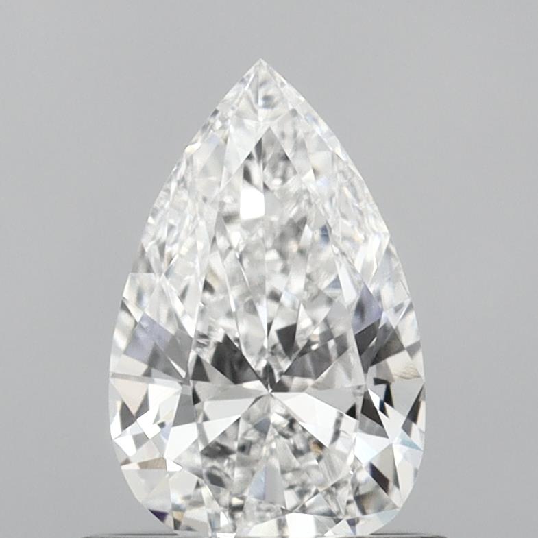 0.7ct Pear D VS2 Lab Created Diamond