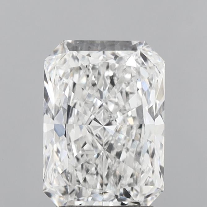 2.04ct Radiant D VVS1 Lab Created Diamond