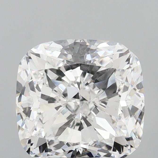 2.52ct Cushion D VVS2 Lab Created Diamond