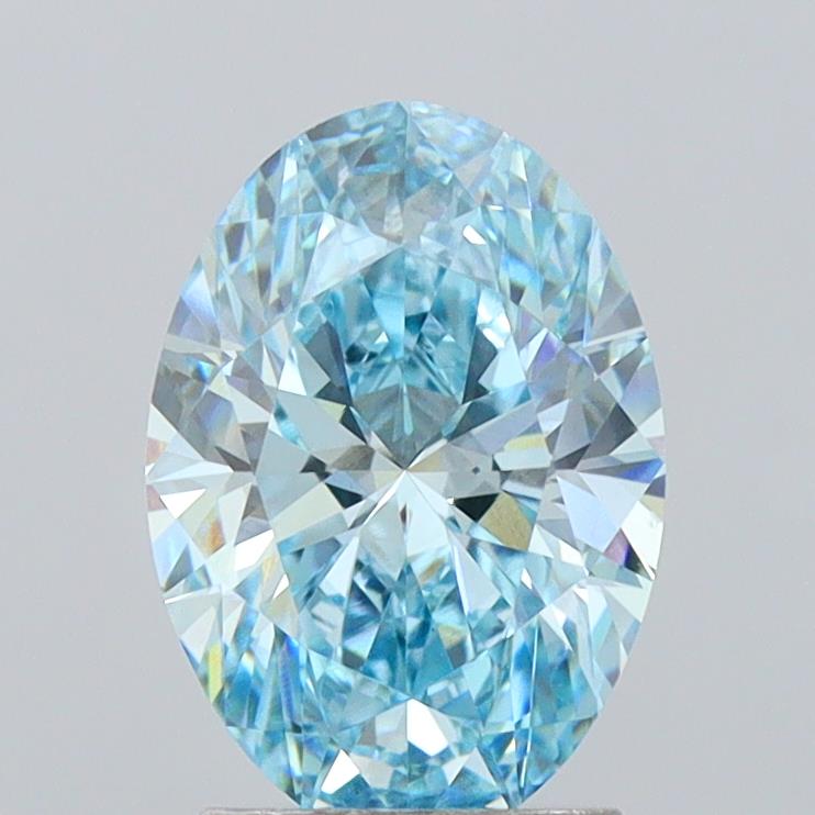 2.3ct Oval VVS2 Lab Created Diamond
