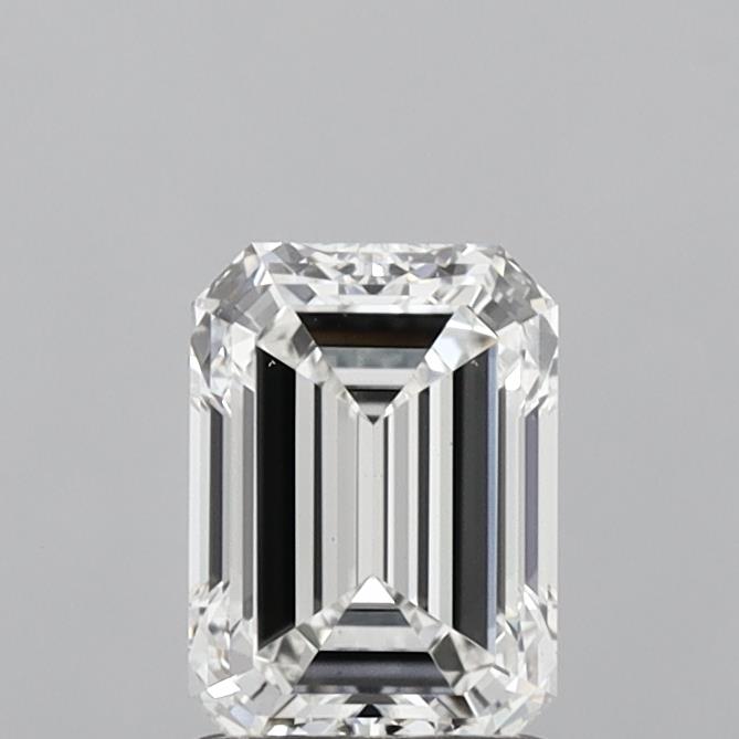1.5ct Emerald F VS1 Lab Created Diamond
