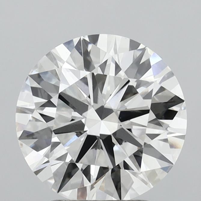 2.68ct Round G VVS2 Lab Created Diamond