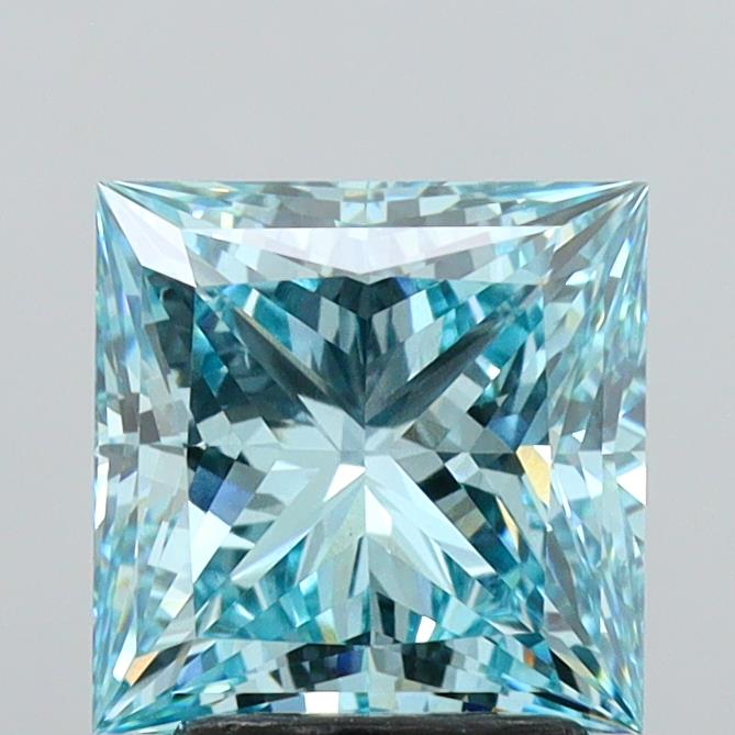 2.74ct Princess VS1 Lab Created Diamond