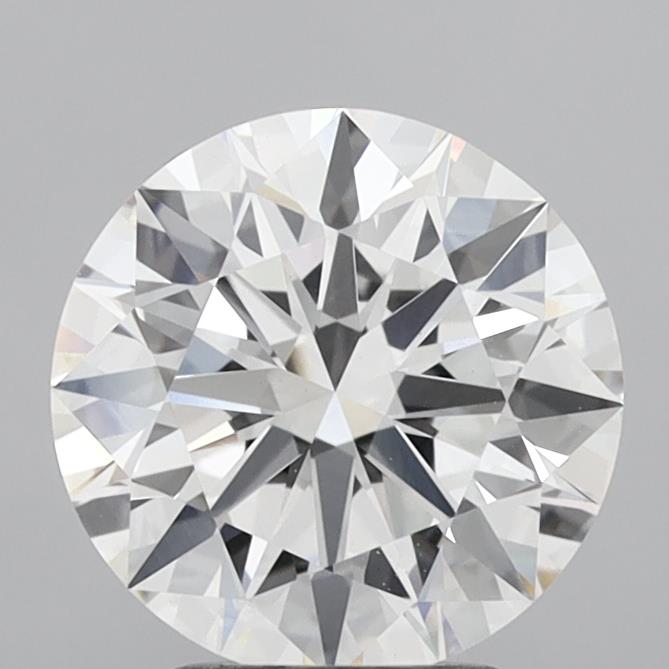 3.07ct Round E VVS2 Lab Created Diamond