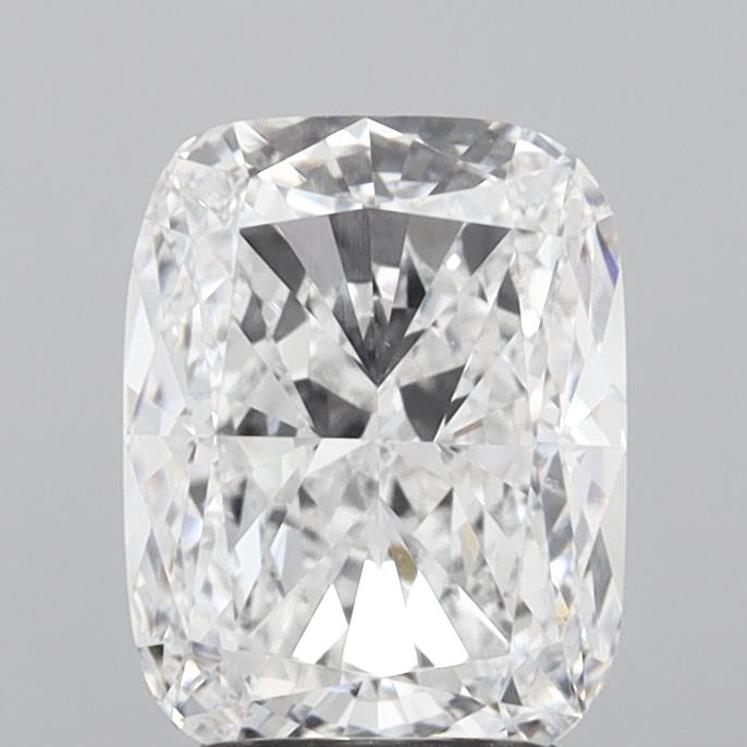 3.01ct Cushion D VVS1 Lab Created Diamond