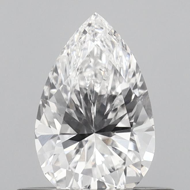 0.57ct Pear E VVS2 Lab Created Diamond