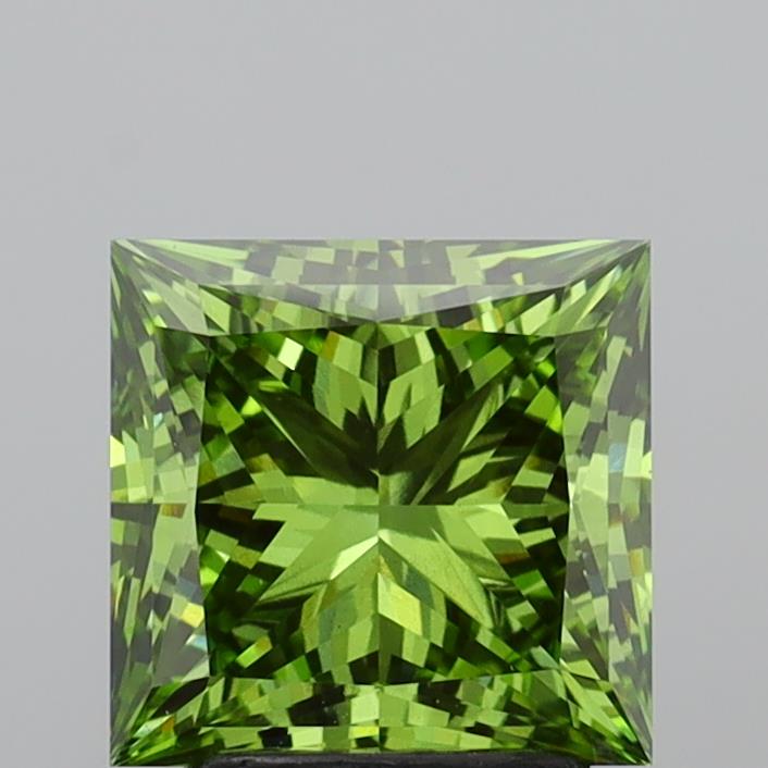 2.97ct Princess VS2 Lab Created Diamond