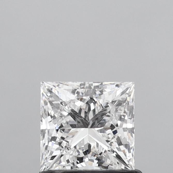 0.96ct Princess D VVS2 Lab Created Diamond