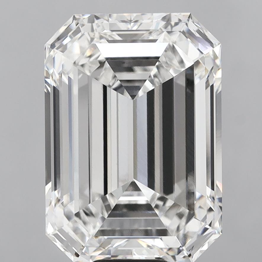 16.56ct Emerald F VS1 Lab Created Diamond