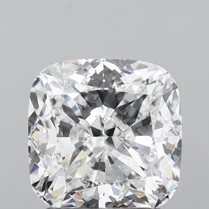 2.58ct Cushion D VVS2 Lab Created Diamond
