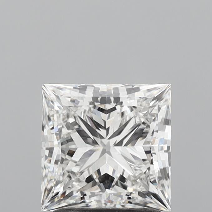 1.8ct Princess F VVS2 Lab Created Diamond