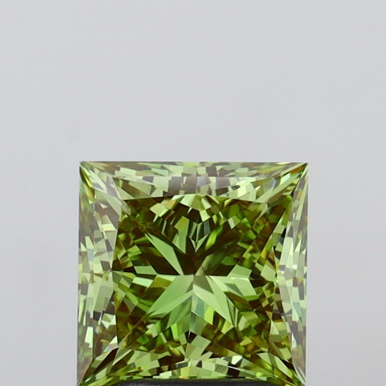 2.58ct Princess VVS2 Lab Created Diamond
