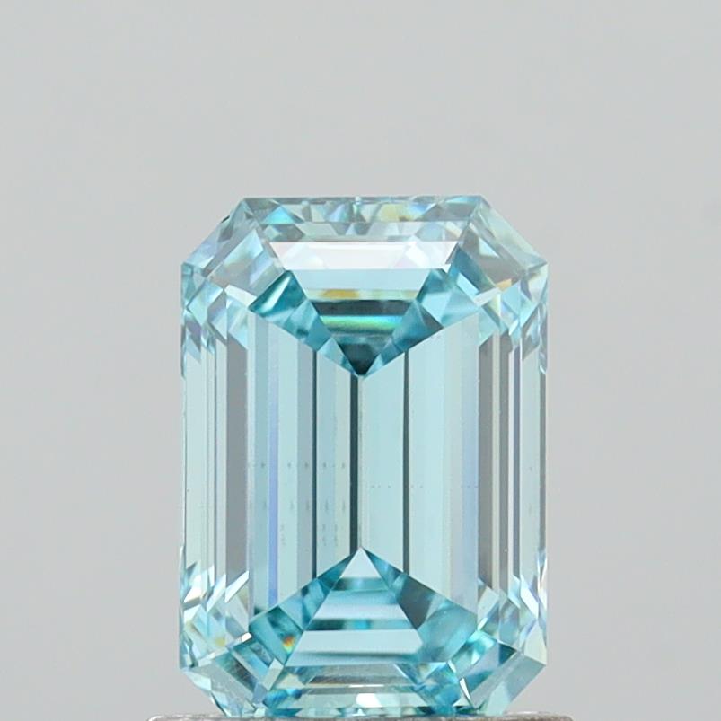 1.26ct Emerald VS2 Lab Created Diamond