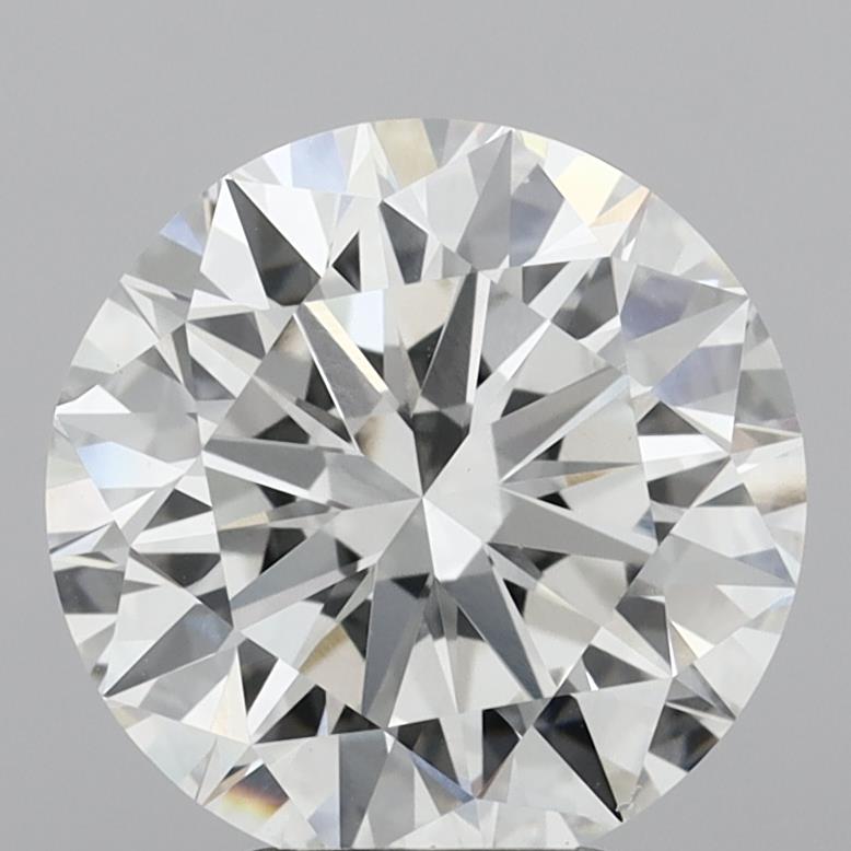 4.77ct Round F VVS2 Lab Created Diamond