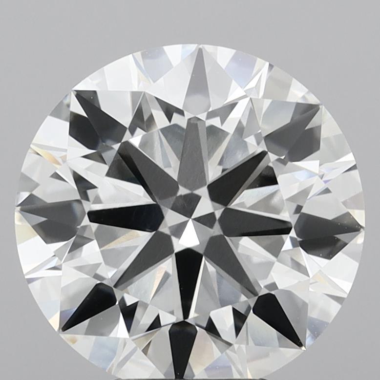 5.56ct Round F VVS2 Lab Created Diamond