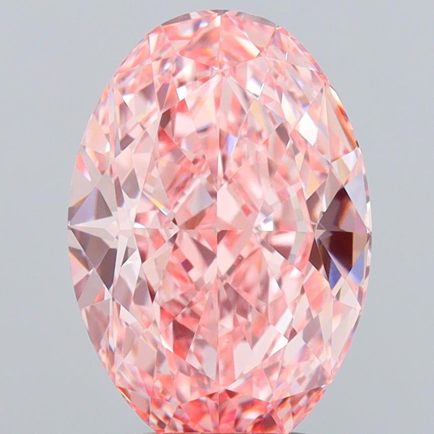 2.6ct Oval VVS2 Lab Created Diamond