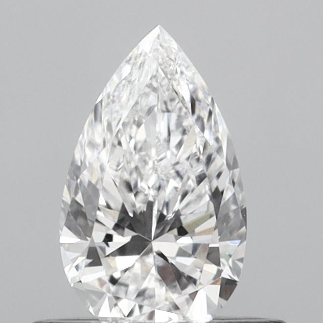 0.53ct Pear D IF Lab Created Diamond