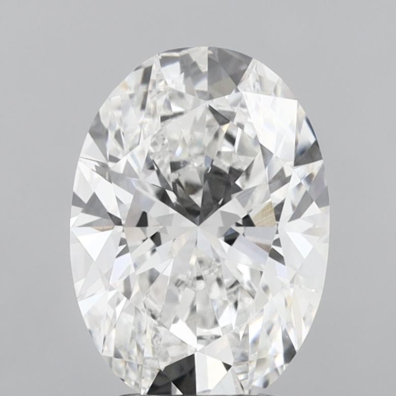 3.1ct Oval E VVS2 Lab Created Diamond