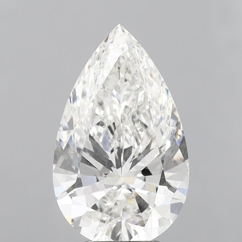 4.53ct Pear G VS2 Lab Created Diamond
