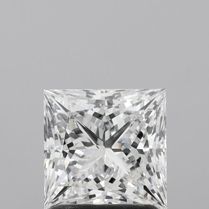 1.53ct Princess D VVS2 Lab Created Diamond