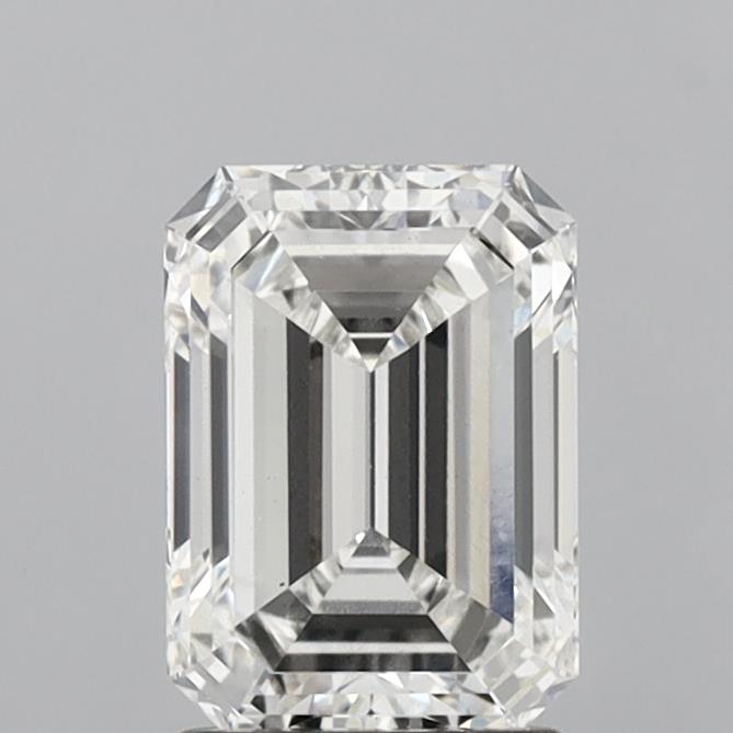 1.97ct Emerald F VS1 Lab Created Diamond