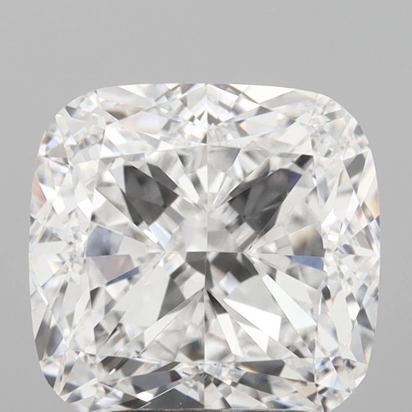 3.26ct Cushion D VVS1 Lab Created Diamond