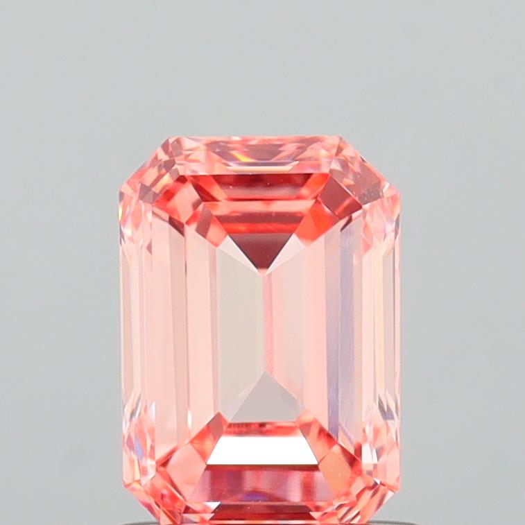 1.24ct Emerald VVS2 Lab Created Diamond