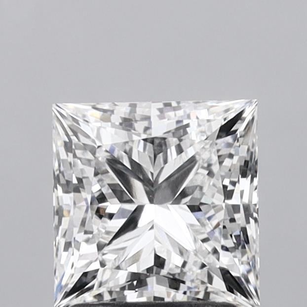 1.86ct Princess E VVS2 Lab Created Diamond