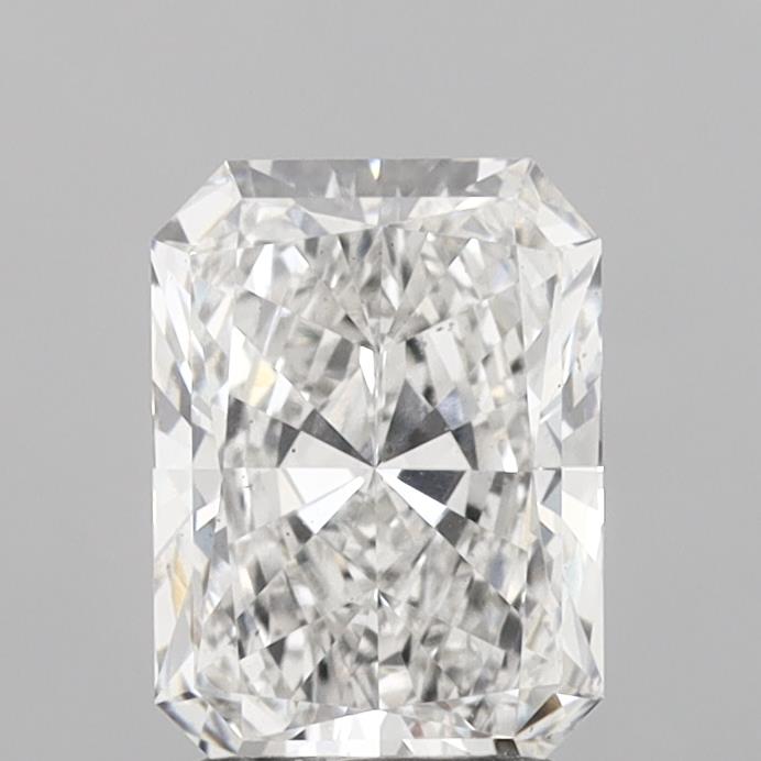 2.2ct Radiant F VS2 Lab Created Diamond