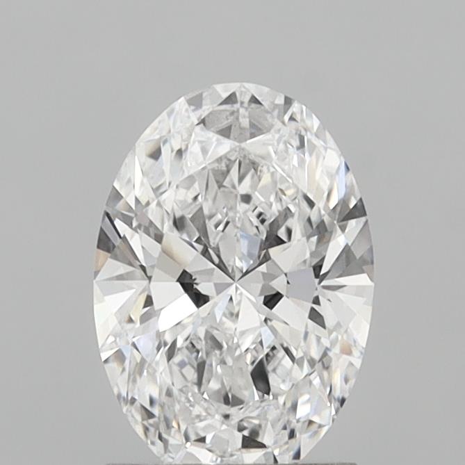 1.58ct Oval D VVS2 Lab Created Diamond