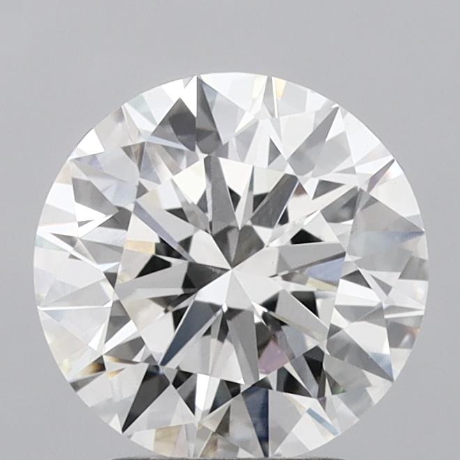 2.7ct Round F VVS2 Lab Created Diamond