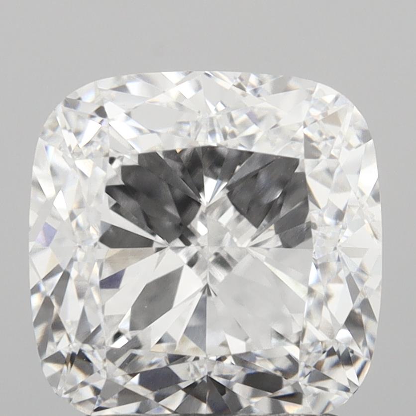 3.03ct Cushion D VVS2 Lab Created Diamond
