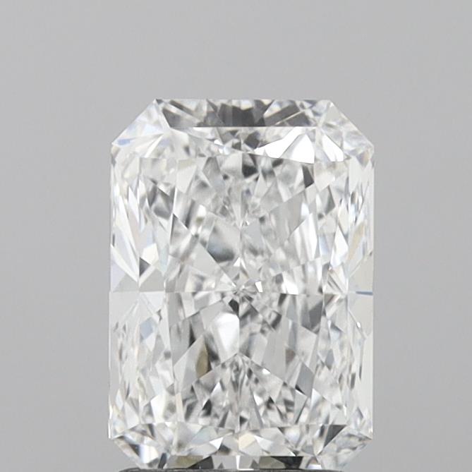 1.87ct Radiant D VVS2 Lab Created Diamond