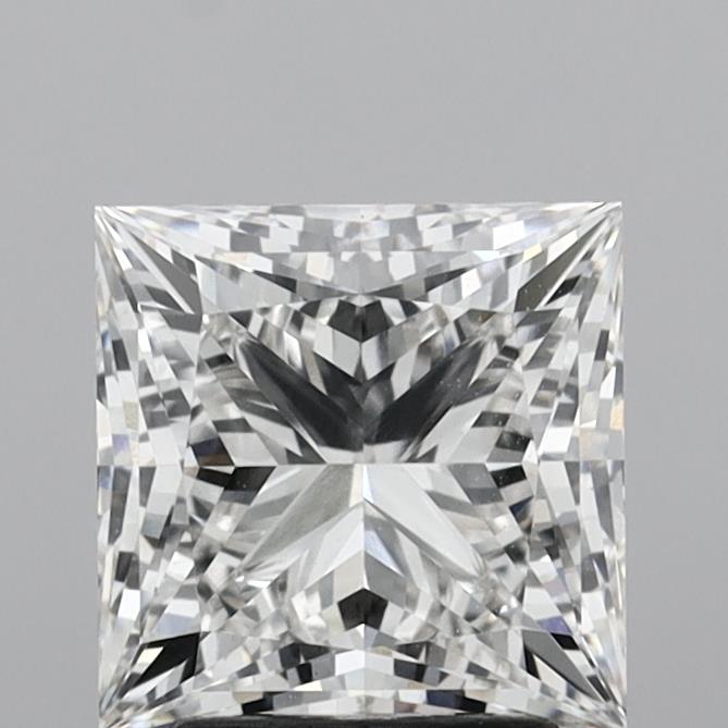 3.02ct Princess G VVS2 Lab Created Diamond