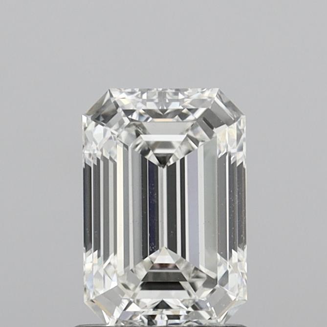 1.47ct Emerald F VVS2 Lab Created Diamond