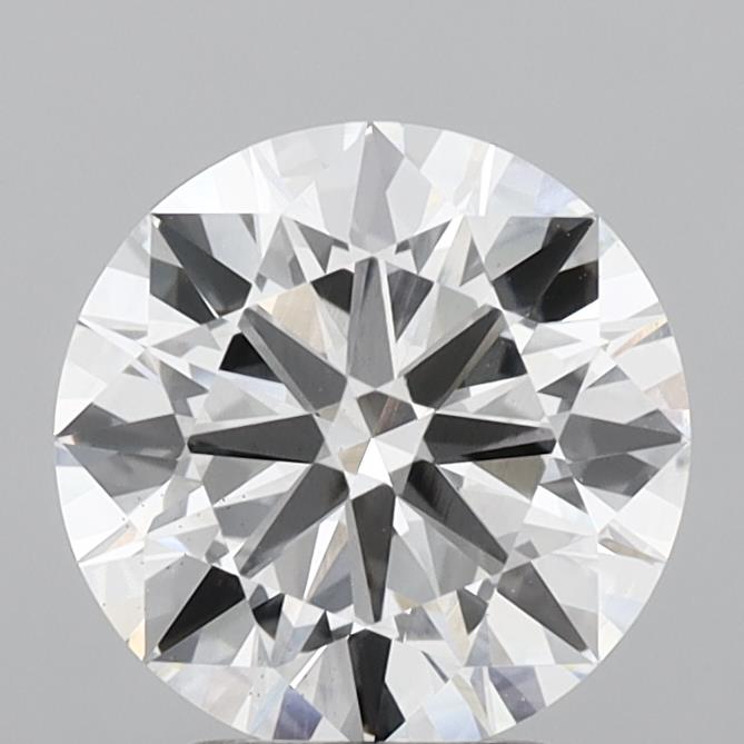 2.89ct Round D VS2 Lab Created Diamond