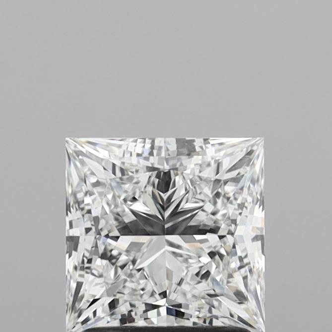 1.6ct Princess D VVS2 Lab Created Diamond
