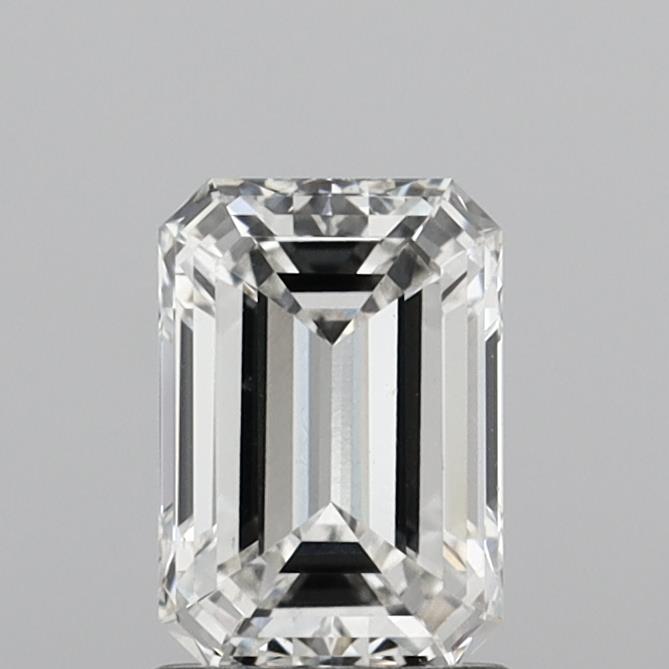 1.48ct Emerald F VS2 Lab Created Diamond
