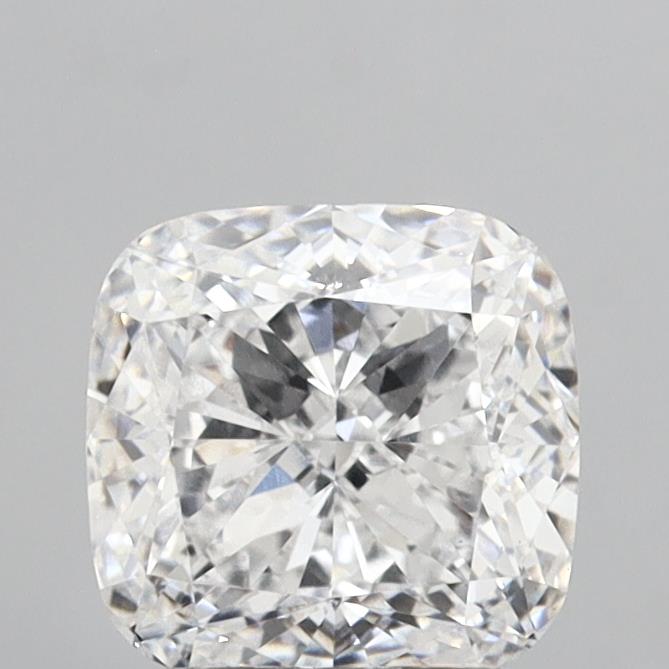 2.5ct Cushion D VS1 Lab Created Diamond