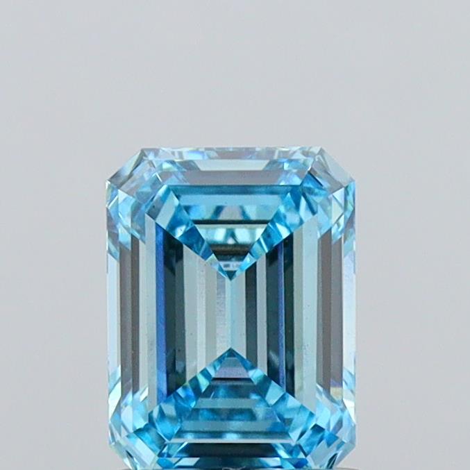 1.36ct Emerald VS1 Lab Created Diamond