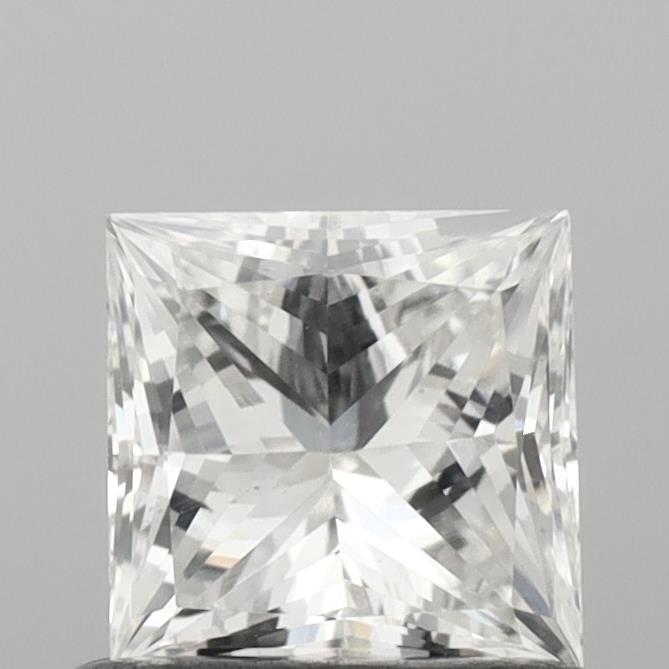 0.69ct Princess F VS1 Lab Created Diamond