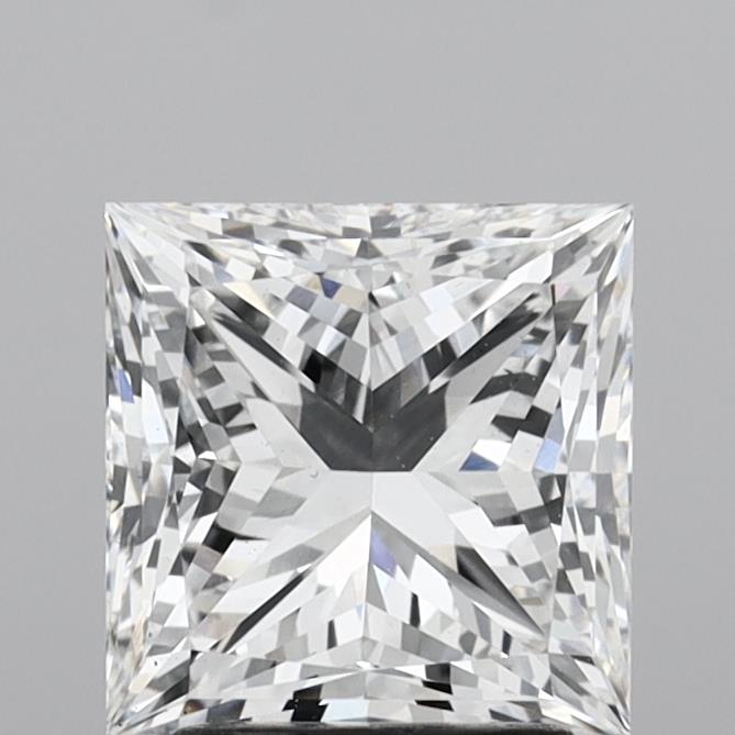 2.98ct Princess E VS1 Lab Created Diamond
