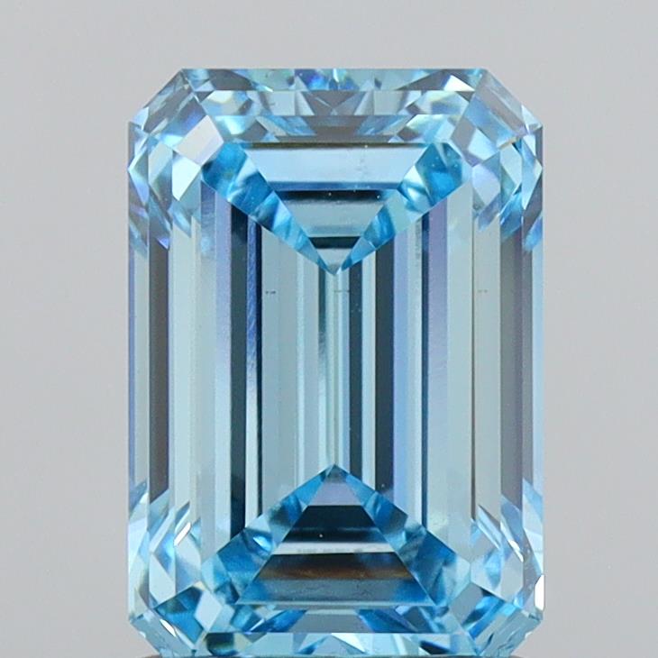 2.02ct Emerald VS1 Lab Created Diamond