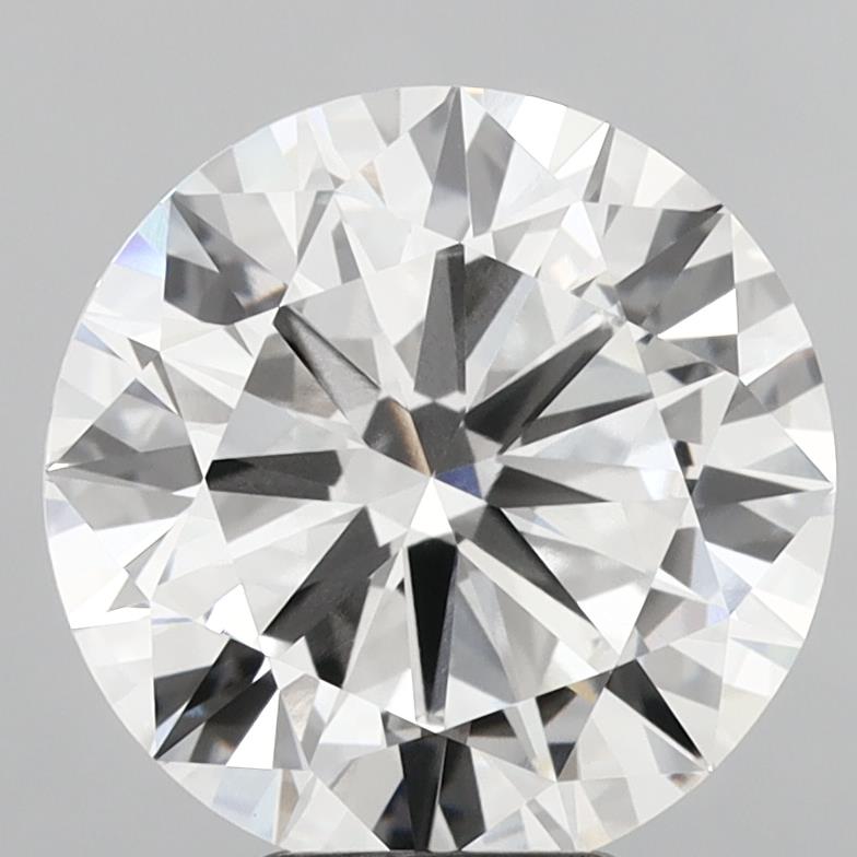 5.95ct Round F VVS2 Lab Created Diamond