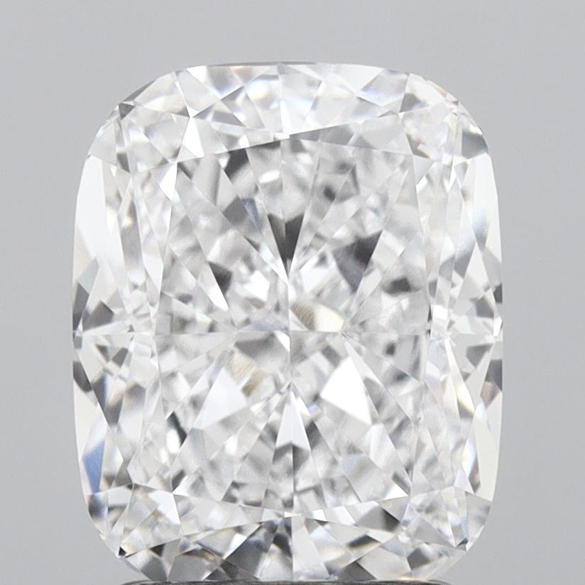 3.03ct Cushion D VVS2 Lab Created Diamond