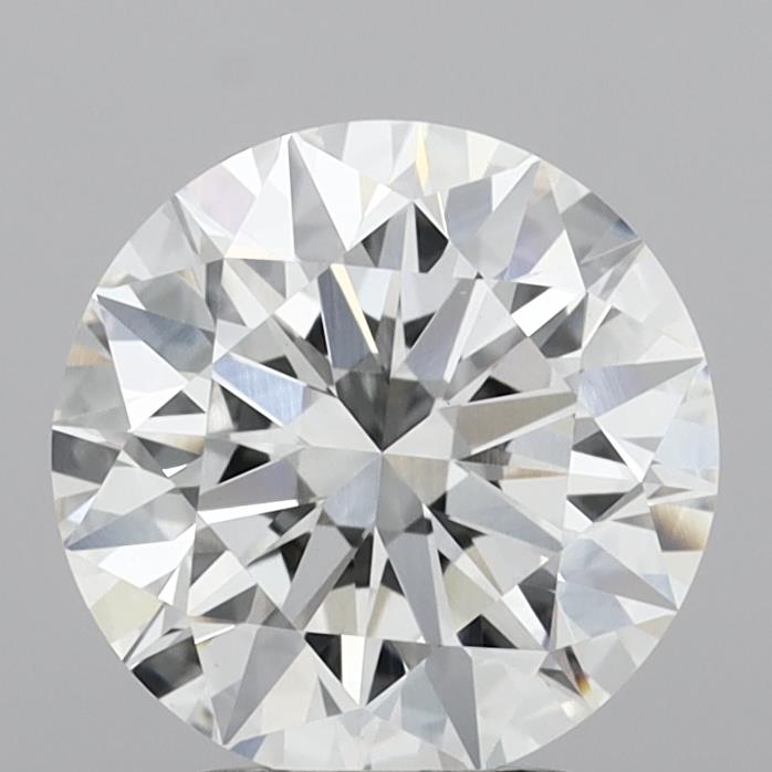 3.08ct Round E VVS2 Lab Created Diamond
