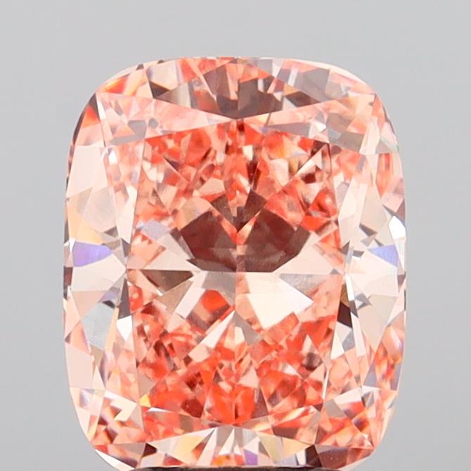 2.97ct Cushion VVS2 Lab Created Diamond