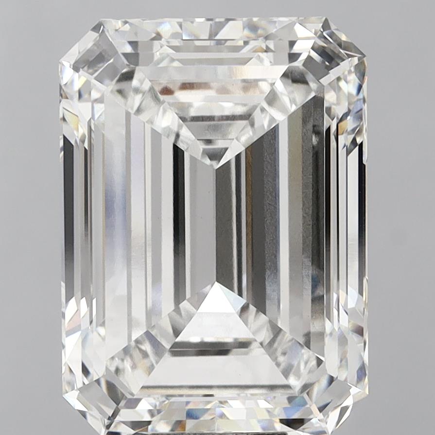 18.09ct Emerald F VVS2 Lab Created Diamond