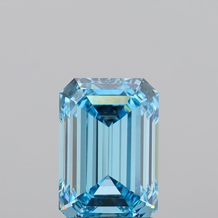 1.38ct Emerald VVS2 Lab Created Diamond